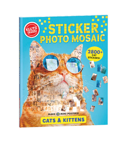 Sticker Photo Mosaic Cats & Kittens Kit