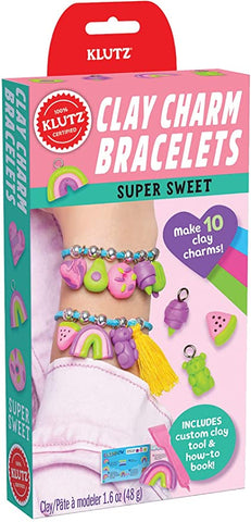 Clay Charm Bracelets Super Sweet