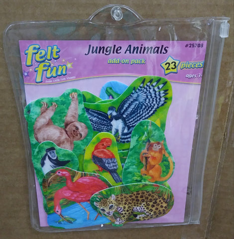 Jungle Animals Felt
