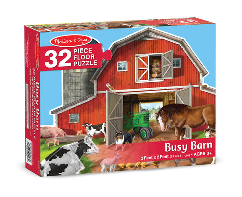 Busy Barn Floor Puzzle