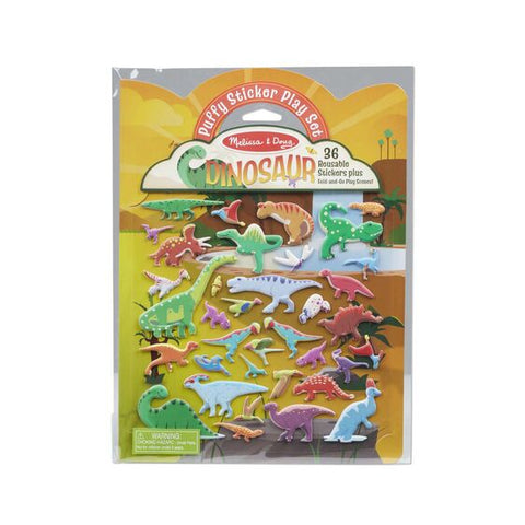 Dinosaurs Puffy Stickers