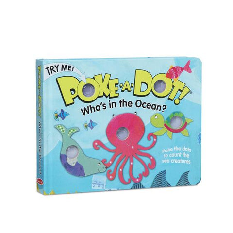 Poke-A-Dot Who's In The Ocean Bk