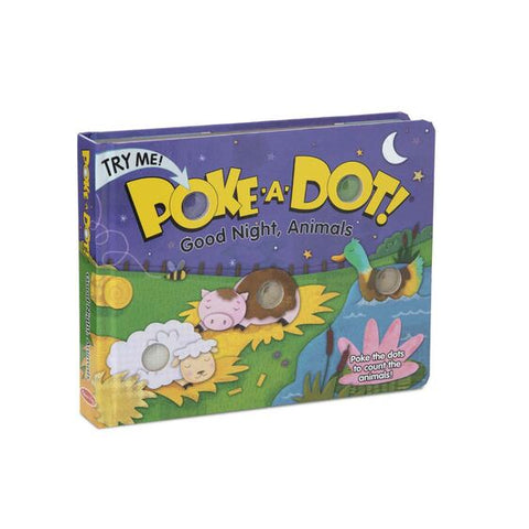 Poke-A-Dot Good Night Animals Bk