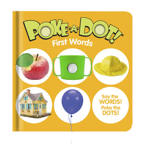 First Words Poke-A-Dot Bk