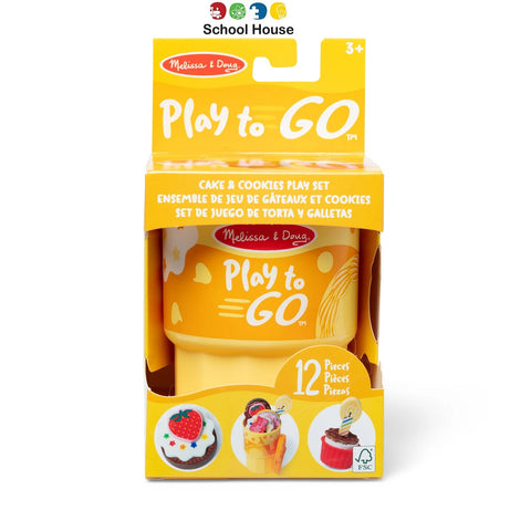 Play To Go Cake & Cookies Play Set