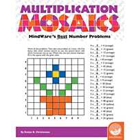 Multiplication Mosaics Bk