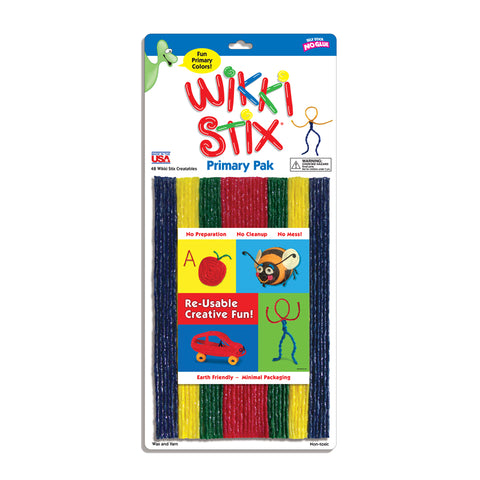 Wikki Stix Primary 48Ct