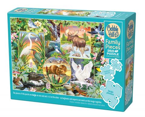 River Magic 350 Piece Family Puzzle