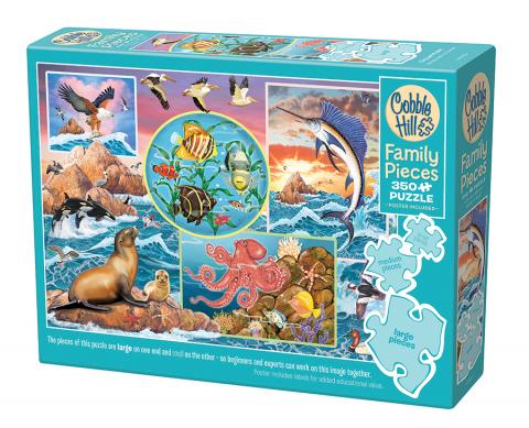 Ocean Magic 350 Piece Family Puzzle