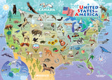 USA Map 35 Piece Tray Puzzle
