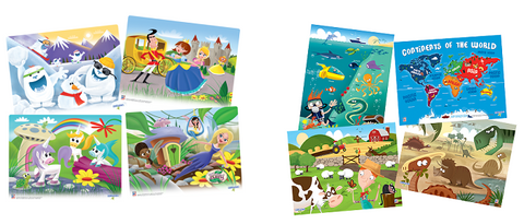 Puzzles 4 Pack