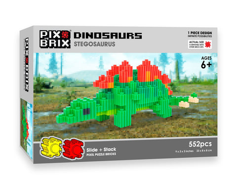 Pix Brix Stegosaurus