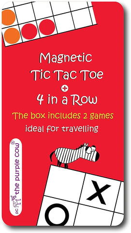 4 In A Row & Tic Tac Toe Magnetic Game