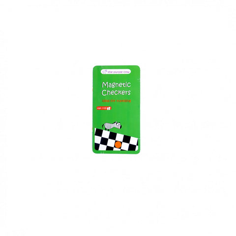Checkers To Go Magnetic Game
