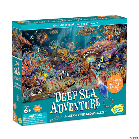 Deep Sea Adventure Seek & Find Glow Puzzle