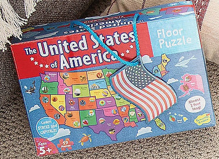 USA Floor Puzzle