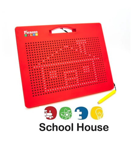 Red Magnetic Drawing Board