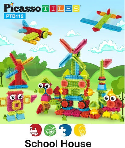 Bristle Lock Tiles 112 Pc Set