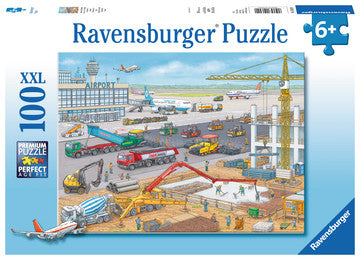 Construction At The Airport 100 Pc Pz