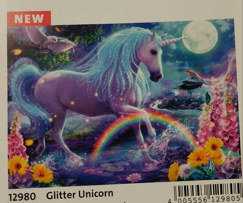 Glitter Unicorn 100 Pc Glitter Pz