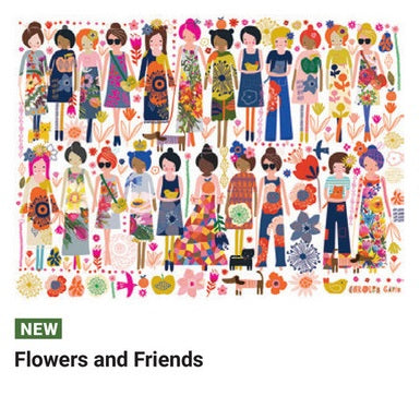 Flowers & Friends 200 Pc Pz