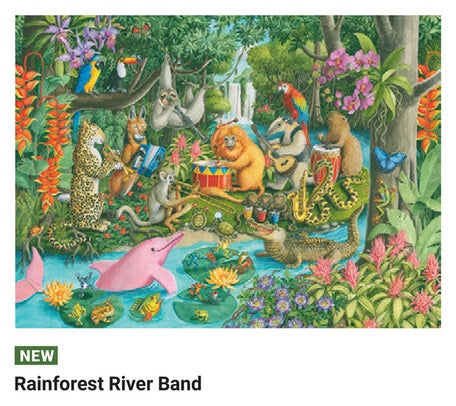 Rainforest River Band 100 Pc Pz