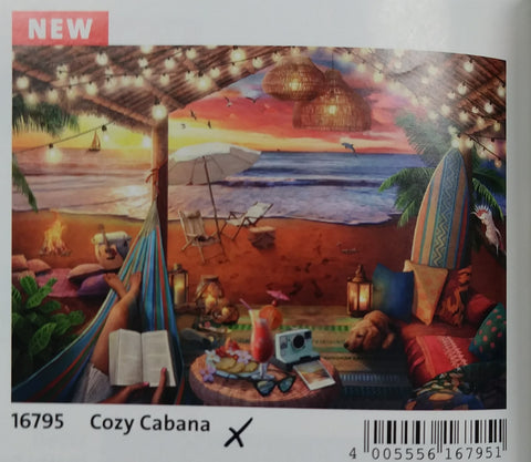 Cozy Cabana Lg 500 Pc Pz