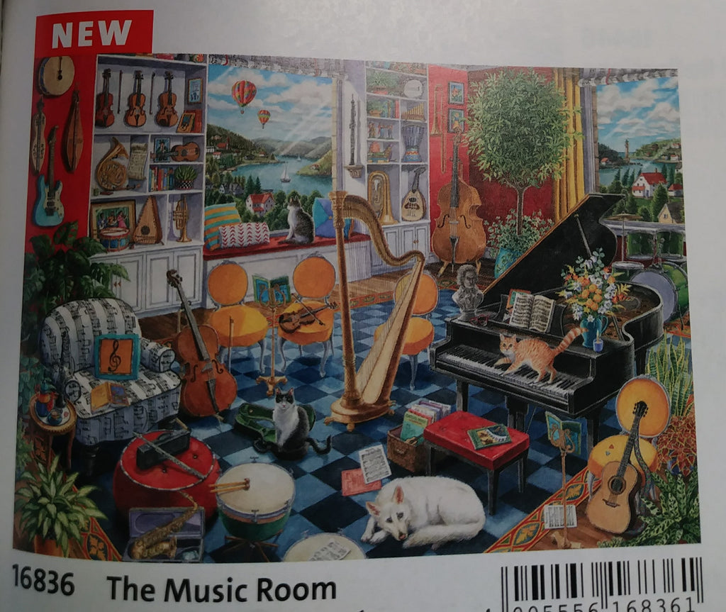 Puzzle - The Music Room - 500 pcs - Ravensburger 168361