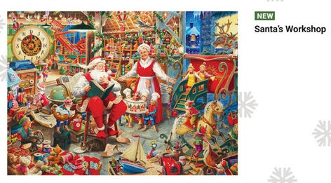 Santa's Workshop 1000 Pc Pz