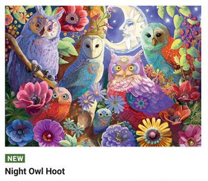 Night Owl Hoot Lg 300 Pc Pz