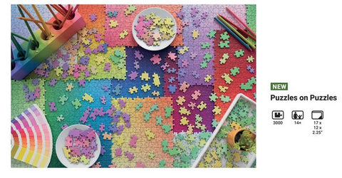 Karen Puzzles On Puzzles 3000 Piece Puzzle