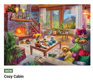 Cozy Cabin 1000 Piece Puzzle
