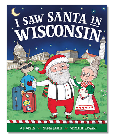 I Saw Santa in Wisconsin book
