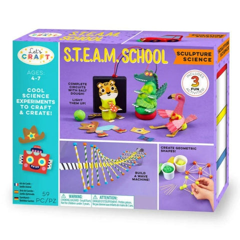 Steam School Sculpture Science Kit