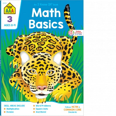 Math Basics 3 Workbook