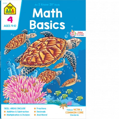 Math Basics 4 Workbook