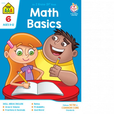 Math Basics 6 Workbook