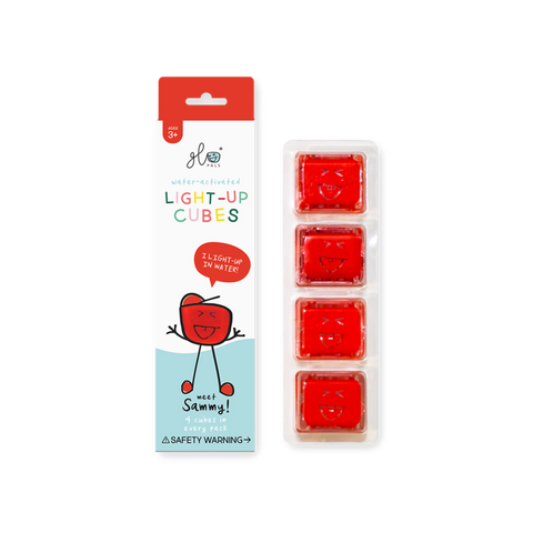 Glo Pals 4 Pack Red