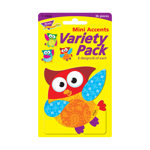 Owl Stars Mini Accents Variety Pack