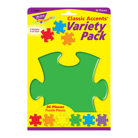 Puzzle Pieces Accents Variety Pack