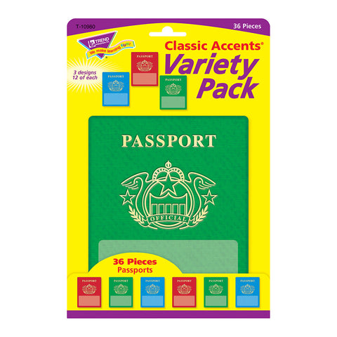 Passports Accents Variety Pack