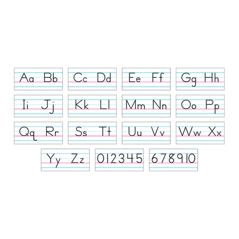 Manuscript Basic Alphabet Bb Set