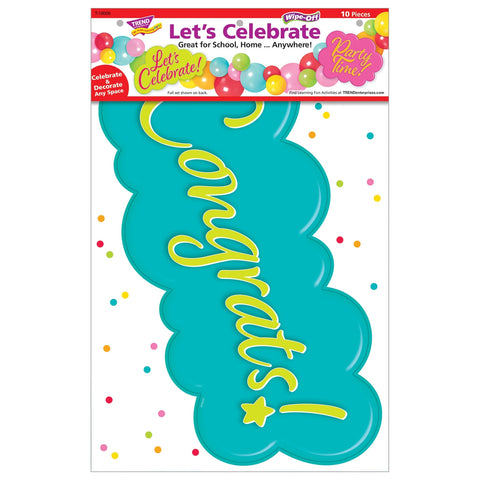 Lets Celebrate Learning Bulletin Board Set