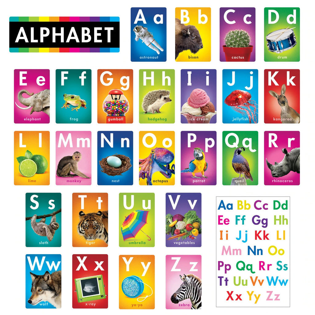 Abc Photo Fun Learning Bulletin Board Set – School House GB