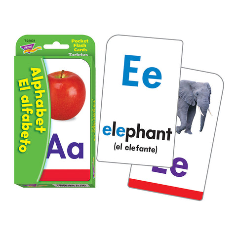 Alphabet Bilingual Flash Cards