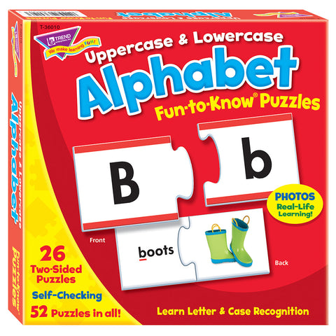 Alphabet Upper & Lowercase Fun-T