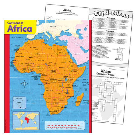 Continent Of Africa Chart