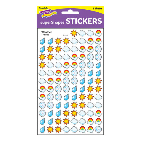 Weather Shape Stickers