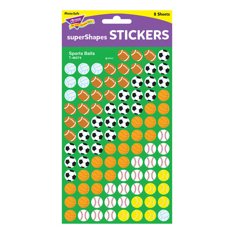 Sports Balls Shape Stickers