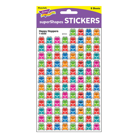 Happy Hoppers Supershape Stickers